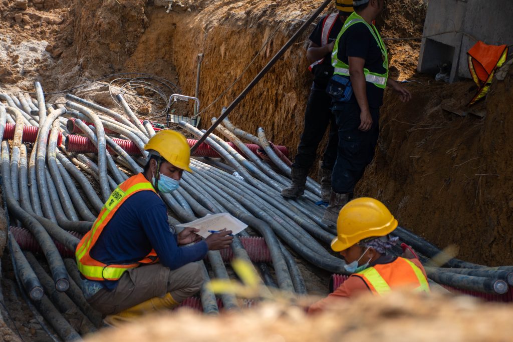 Underground Cable Laying Swis Resources Sdn Bhd